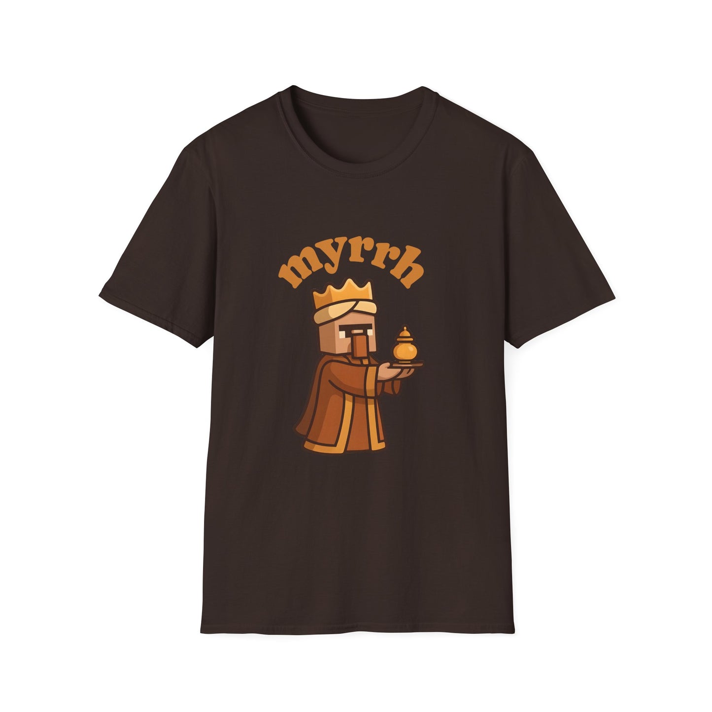Myrrh Wiseman Village Guy Unisex Cozy Graphic Tee For Everyday Wear From Blessed To Be LLC