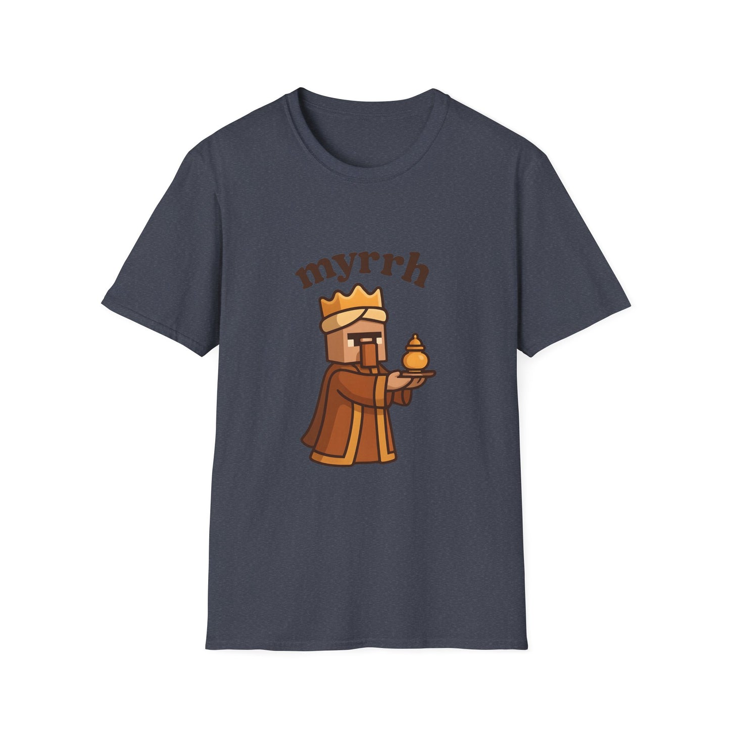 Myrrh Wiseman Village Guy Unisex Cozy Graphic Tee For Everyday Wear From Blessed To Be LLC